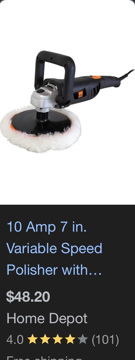 Variable Speed Polisher