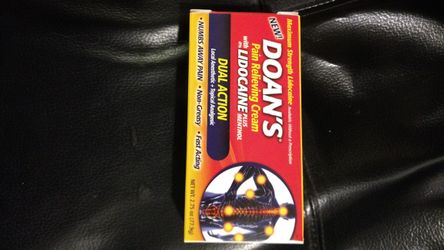 Brand new never opened Doan's cream retail $10 selling $3.99