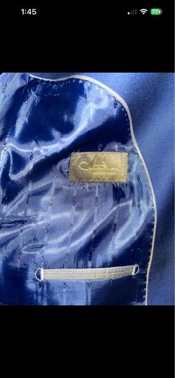 Blue dress suit