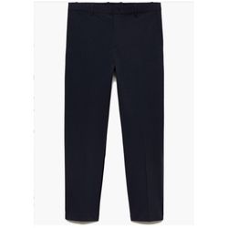MANGO Men’s Dark Navy Slim-Fit Stretch Pants Size 30