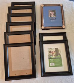 9 FRAMES NEW and LIGHTLY USED 8×10 AND MATTED 5×7 PHOTO READ BELOW