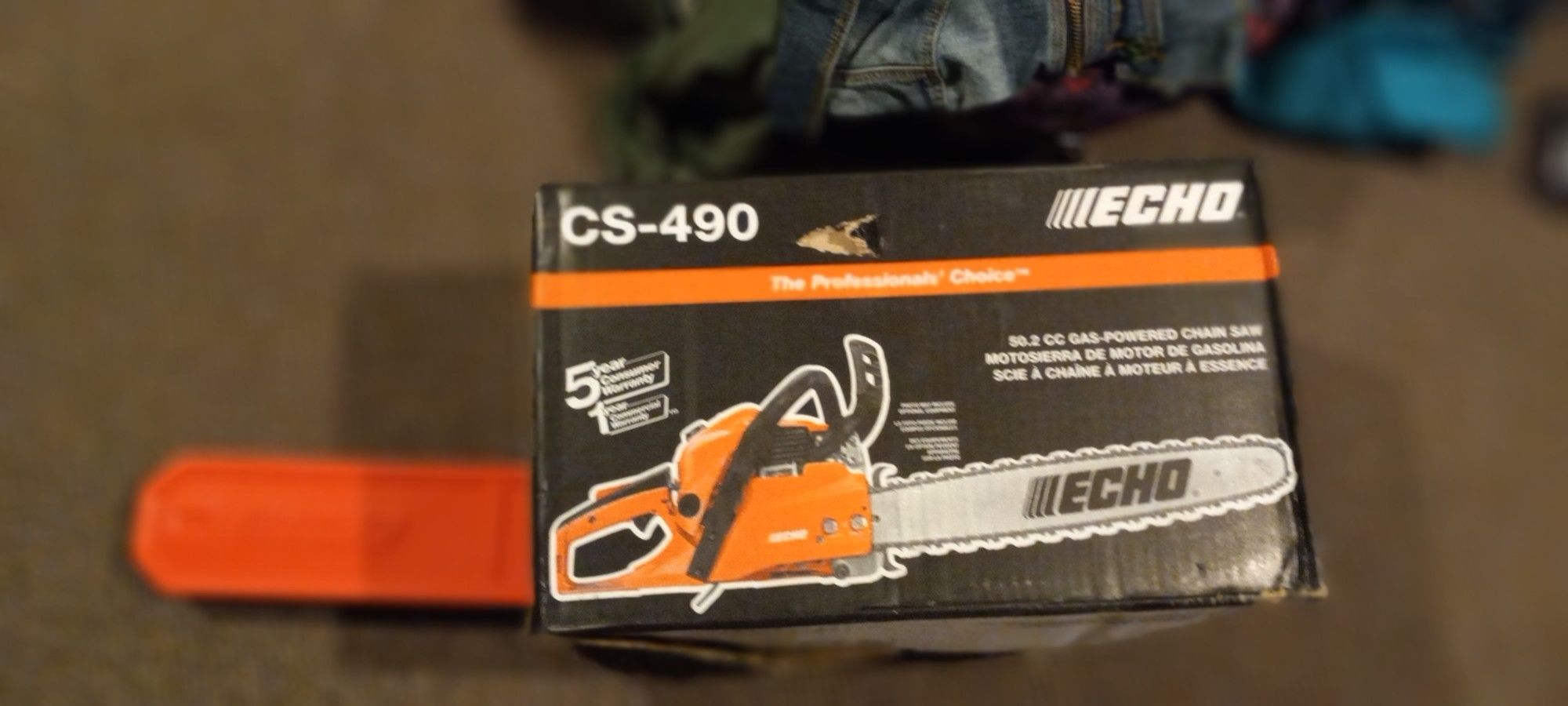 Echo Gas Powered Chainsaw