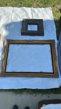 Large Ornate Gold Picture Frame
