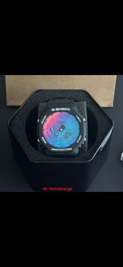 G-SHOCK CasiOak Rainbow Dial Black Watch