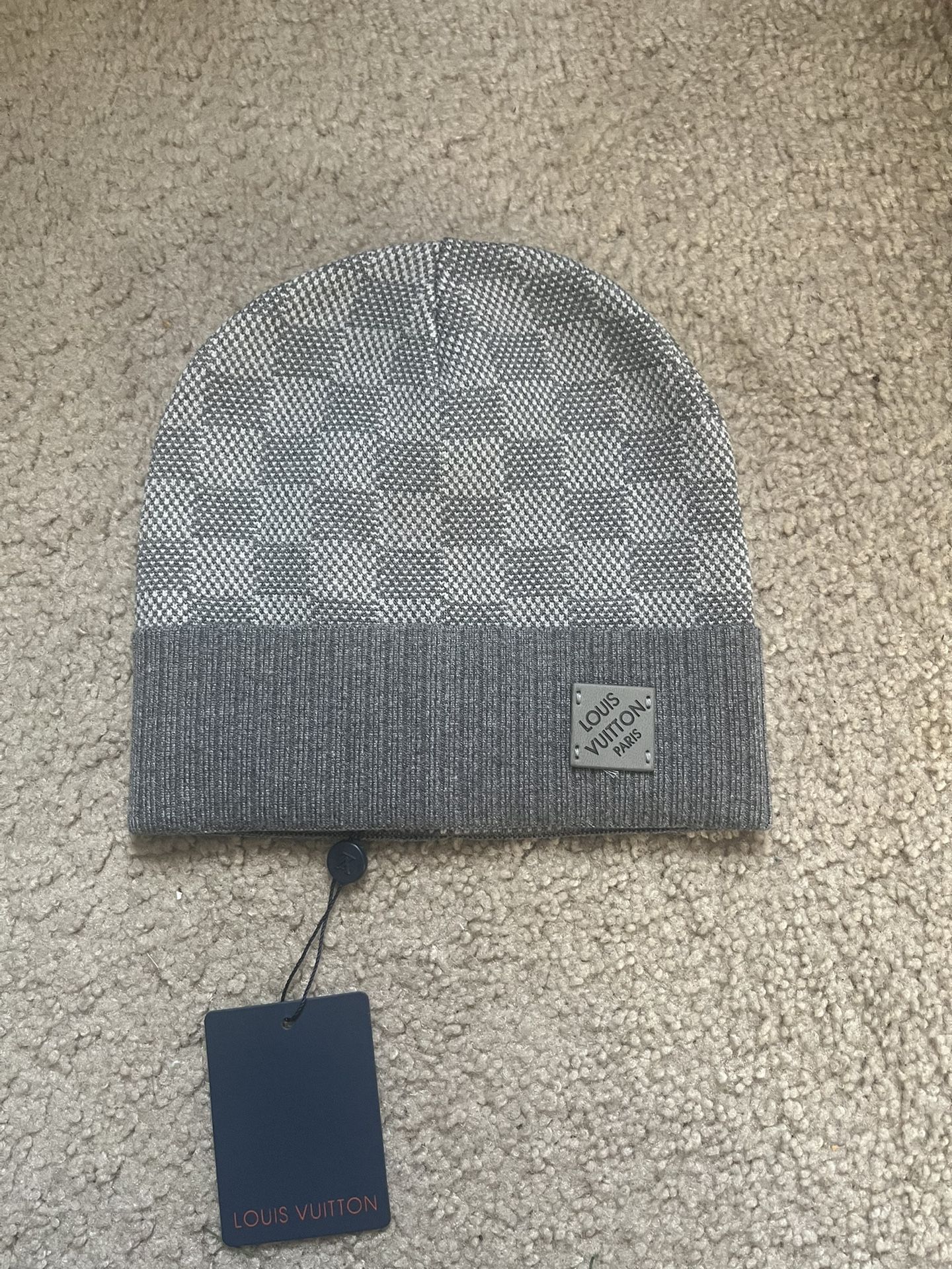 Louis Vuitton Beanie Gray