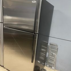 Stainless steel fridge