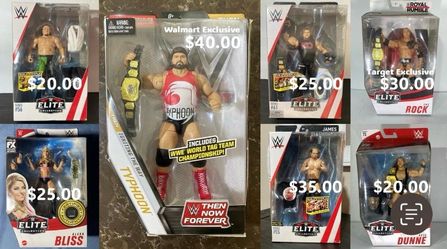 WWE Elite Collection Action Figures *Read*