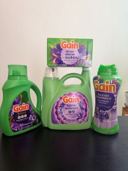 Gain Laundry Bundle [detergent / softener / beads / dryer]