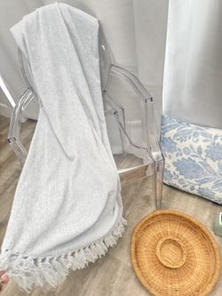 Ralph Lauren Pillows Basket Vase Chair, Blanket For Couch