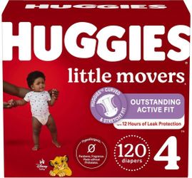 Huggies Little Movers Size 4