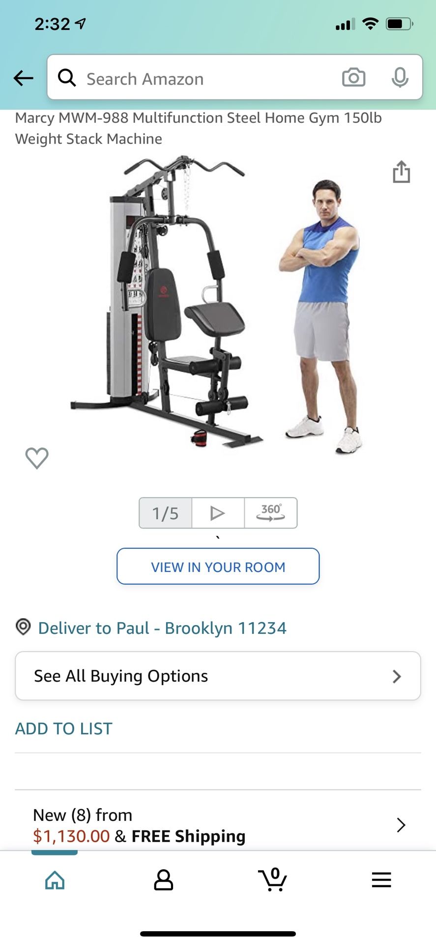 Gym Machine Mwm 988 Review Marcy MWM 988 Multifunction Steel Home