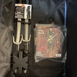 Boys 6-7 Ninja skull Costume