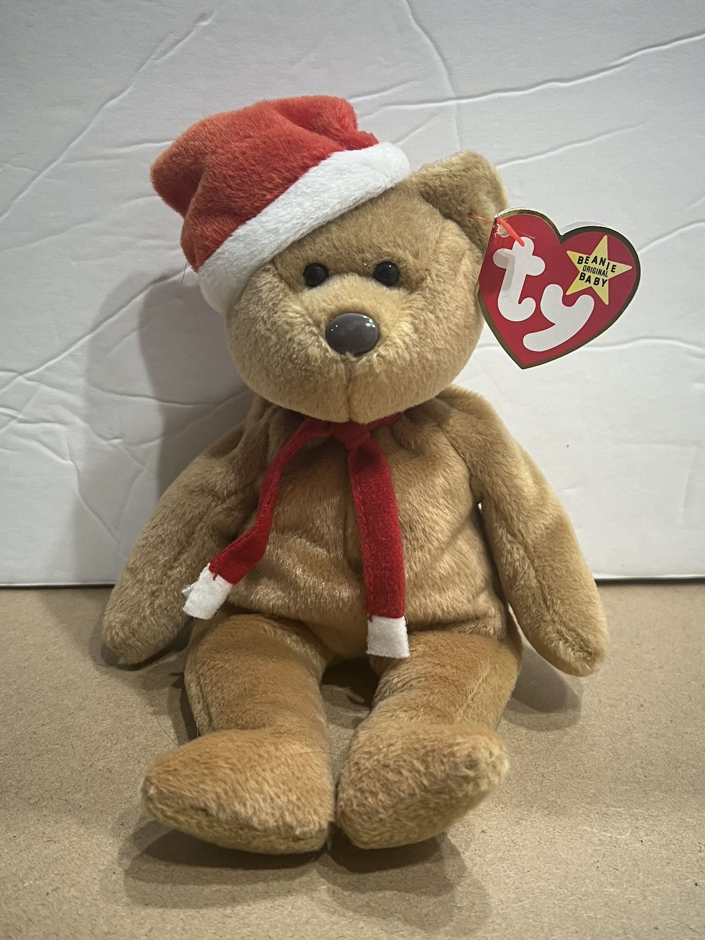 BEANIE BABIE 1997 TEDDY -  WITH BOTH TAGS - EXCELLENT CONDITION 
