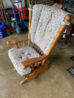 Glider rocking chair