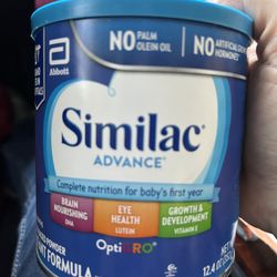 2 Cans Of Similac Advance $25