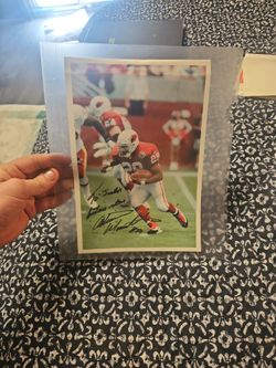 Autographed Cardinals 1990s Football Mem.