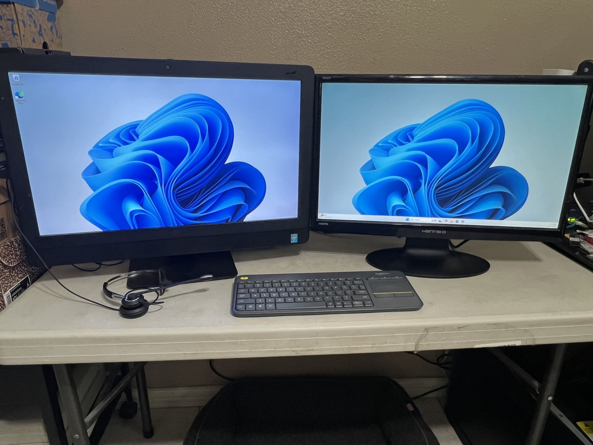 DELL AIO OPTIPLEX QUAD/23” MONITOR/I7-3.2Ghz/256GB SSD/8GB/WIN 11 PRO/WEBCAM/AIO/DVDRW/HEADSET/PC/DESKTOP