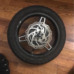 2 Eletric Bike Tires Front And Back