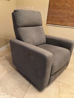 West Elm recliner chair
