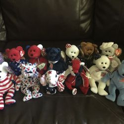 4th Of July TY Beanie Babies 