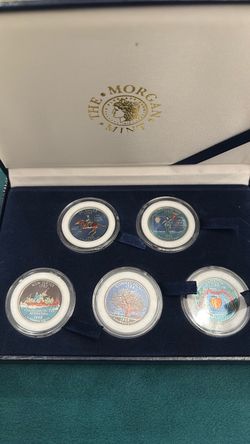 Morgan Mint 1999 Colorized State Quarters Set