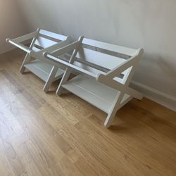 Crate And Barrel Book Caddy With Shelf Books Organizer Storage Bookcase Shoe Rack Closet Organizer Entree Door Storage Cabinet 