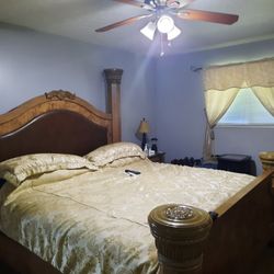 California King Bedroom Set And Adjustable Base