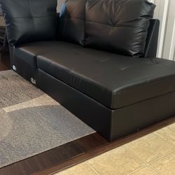 New L Sofa Black
