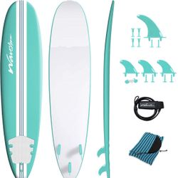 NEW IN BOX 15th Anniversary WAVESTORM SURFBOARD 8 ft Surf Christmas gift for beginners advanced all ages! 