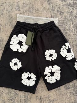 DENIM “TEARS” SHORTS(MEDIUM)
