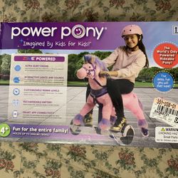 Power Pony Riding Toy - Princess Zume