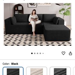 BLACK CLOUD COUCH