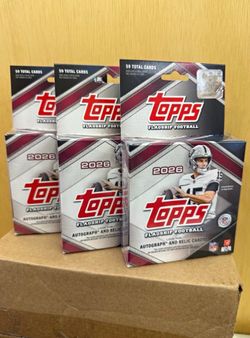 2026 Topps football flagship hanger box