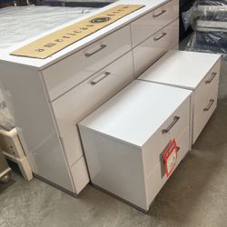 Dresser $400 nightstand 150