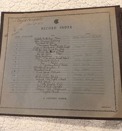 Vintage 78 RPM Record Collection – 9 Records with Album –