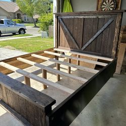 Custom Made Bed Frame. 