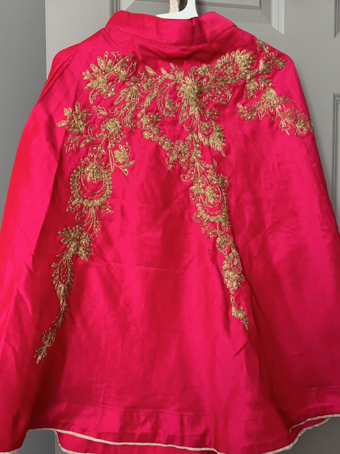 Girls Lehenga/pattu 8-9 Years