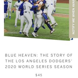 LA times blue haven DODGERS Book 