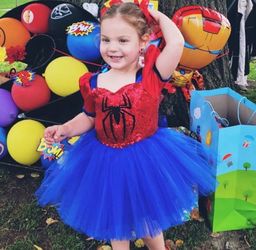 Spider-Man  girl tutu dress