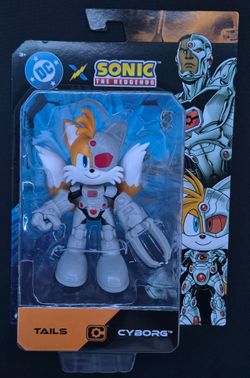 DC x Sonic the Hedgehog Tails as Cyborg Action Figure Jakks Pacific