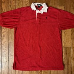 Polo Ralph Lauren Vintage Red Polo Size XL