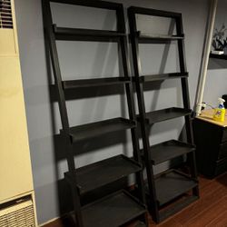 Leaning Shelves 