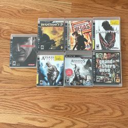 PS3 Games - $40 for all or $10 each 
