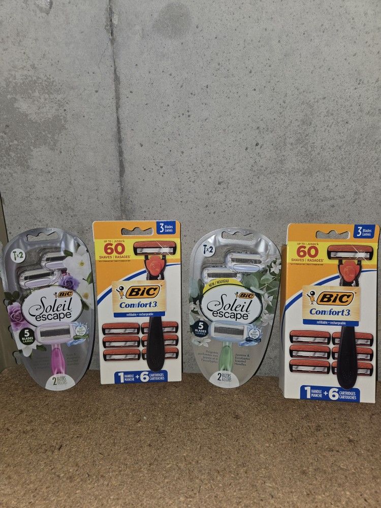 His & Hers Razors 