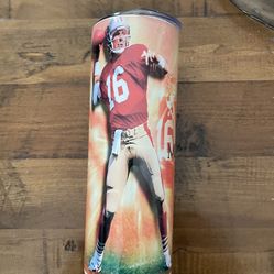 Joe Montana Tumbler 49ers