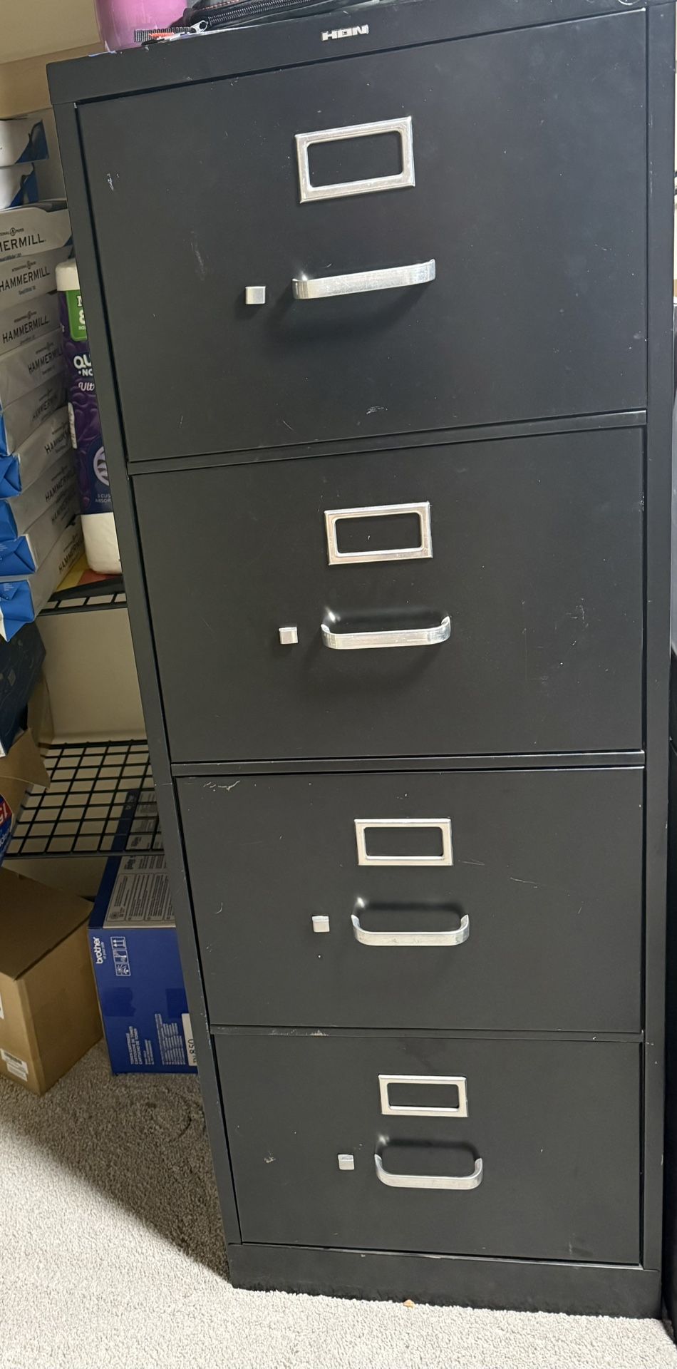 Free Metal Hon Brand File Cabinet 