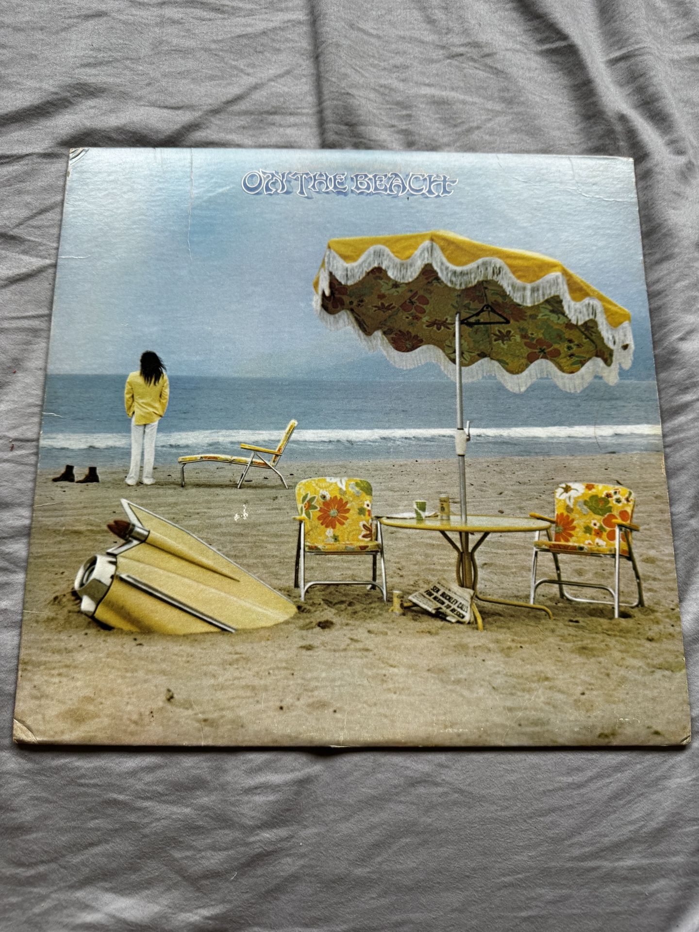 Neil Young - On the Beach Album Vinyl Record Vintage 60s 70s