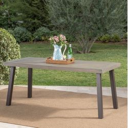 Grey Outdoor Table