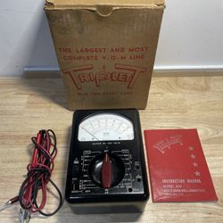 Triplett 630 Voltmeter