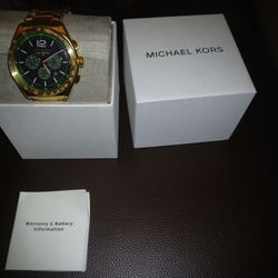 Michael  Kord Gold  Watch $200firm 